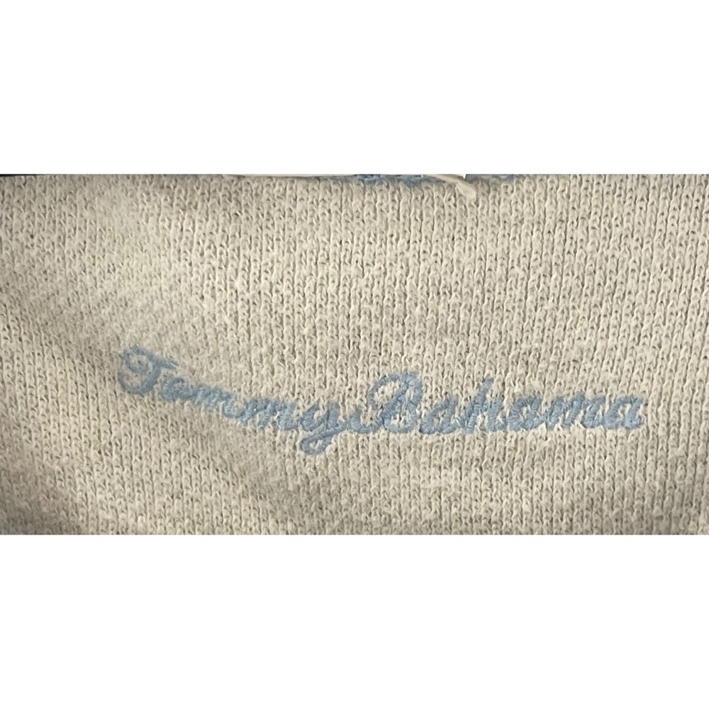 Tommy Bahama 1/4 Zip Pullover Sweater Men's XL Blue Golf Preppy Coastal - Picture 5 of 5